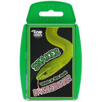 TOP TRUMPS PLAY AND DISCOVER SNAKES WHICH IS THE MOST DANGEROUS CARD GAME