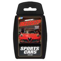 TOP TRUMPS PLAY AND DISCOVER SPORTS CARS CARD GAME