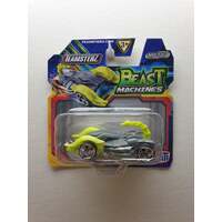 TEAMSTERZ BEAST MACHINES YELLOW AND GREY SCORPION SHORTCARD