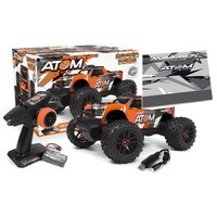 MAVERICK MV150502 ATOM 1/18 4WD ELECTRIC POWERED TRUCK - ORANGE