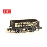 PECO NR-P484 N GAUGE WAGON BURT GLOUCSETER 1:148