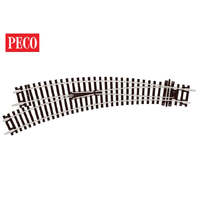 PECO ST-245 TRACK LEFT HAND CURVE OO/HO