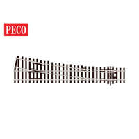 PECO SL-E95 MEDIUM RADIUS RIGHT HAND TURNOUT  WITH ELECTROFROG HO/OO GAUGE