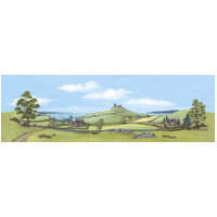 PECO SCENE BACKGROUNDS LARGE SK-23 COUNTRY/SEASCAPE