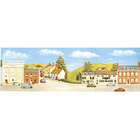 PECO SCENE SK-30 BACKGROUNDS LARGE  MARKET TOWN EXTENSIONS