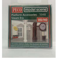 PECO MODEL SCENE 5048 PLATFORM ACCESSORIES STEAM ERA  OO/HO GAUGE