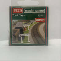 PECO MODEL SCENE 5052 TRACK SIGNS OO/HO GAUGE