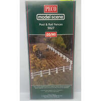 PECO MODEL SCENE 5027 POST AND RAIL FENCES OO/HO GAUGE