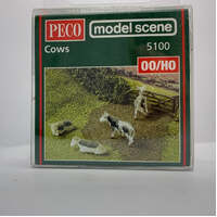 PECO MODEL SCENE 5100 COWS OO/HO GAUGE