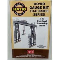 PECO 546 OVERHEAD TRAVERSING CRANE OO/HO GAUGE TRACKSIDE SERIES