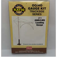 PECO 411  GWR/LMS LOADING GAUGE OO/HO GAUGE TRACKSIDE SERIES KIT