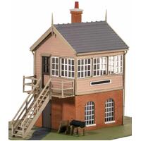 PECO 500 TRACKSIDE SERIES GWR SIGNAL BOX OO / HO GAUGE