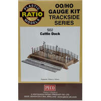 PECO RATIO 502 CATTLE DOCK OO/HO GAUGE TRACKSIDE SERIES