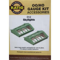 PECO 512 SKYLIGHTS OO/HO GAUGE ACCESSORIES KIT