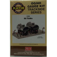 PECO 530  OIL TANKS OO/HO GAUGE TRACKSIDE SERIES