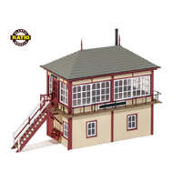 PECO 536 RATIO MIDLAND SIGNAL BOX 130MM X 50MM OO/HO GAUGE BUILDING