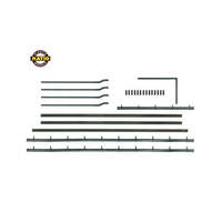 PECO 538 RATIO GUTTER AND DOWNPIPES OO/HO SCALE ACCESSORIES