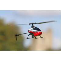 TWISTER 1001R NINJA 250 FLYBARLESS HELICOPTER 6 AXIS STABILIZATION & ALTITUDE HOLD RED