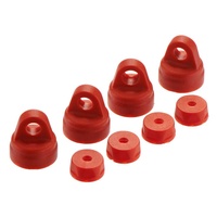 ARRMA AR330227 SHOCK CAP SET (RED)