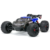 ARRMA KRATON 4X4 BLX 4S SPEED MONSTER TRUCK READY TO RUN BLACK AND BLUE REMOTE CONTROL CAR