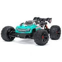 ARRMA KRATON 4X4 BLX 4S  1:10 SCALE  4WD ELECTRIC SPEED RTR MONSTER TRUCK IN BLACK/TEAL