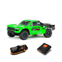 ARRMA SENTON 4X2 BOOST MEGA 1/10 SCALE 2WD SHORT COURSE TRUCK READY TO RUN GREEN INCLUDES BATTERY AND CHARGER