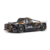 ARRMA INFRACTION 4X4 3S BLX BRUSHLESS 1:8 SCALE RTR BLACK AND GOLD 4WD ELECTRIC RESTO-MOD TRUCK