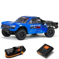 ARRMA SENTON 4X2 BOOST MEGA 1/10 2WD SHORT COURSE TRUCK RTR BLUE BATTERY AND CHARGER INCLUDED