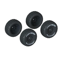 ARRMA ARA550117 DBOOTS FORTRESSTIRE SET GLUED BLACK 4 PIECES GROM