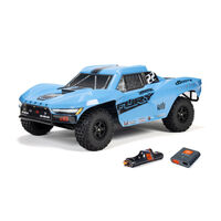 ARRMA FURY MEGA 550 2WD BLUE 1/10 SHORT COURSE TRUCK READY TO RUN INCLUDES BATTERY AND CHARGER ARA3221ST2