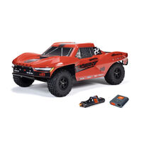 ARRMA FURY MEGA 550 2WD RED 1/10 SHORT COURSE TRUCK READY TO RUN INCLUDES BATTERY AND CHARGER ARA3221ST1