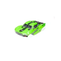 ARRMA ARA-1584 PAINTED DECALED TRIMMED GREEN BODY SET FOR ARRMA FURY