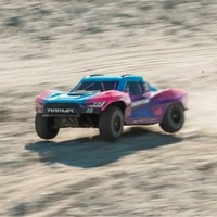 ARRMA SENTON V4 4X4 223S BLX SHORT COURSE TRUCK READY TO RUN BLUE PINK AND PURPLE ARA4303V4T3