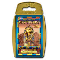 TOP TRUMPS PLAY AND DISCOVER ANCIENT EGYPT TUTANKHAMUN AND THE GOLDEN AGE OF THE PHARAOHS WHO IS THE MOST MYSTERIOUS CARD GAME