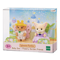 SYLVANIAN FAMILIES 2149 BABY DUO FLOWERY GARDEN FRIENDS