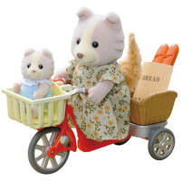 SYLVANIAN FAMILIES 4281 CYCLING WITH MOTHER