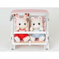 SYLVANIAN FAMILIES 4533 DOUBLE PUSHCHAIR