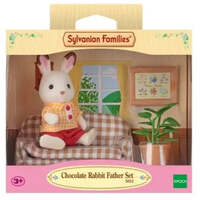 SYLVANIAN FAMILIES 5013 CHOCOLATE RABBIT FATHER SET