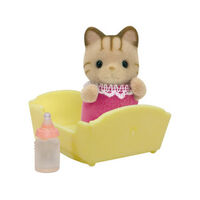 SYLVANIAN FAMILIES 5186 STRIPED CAT BABY