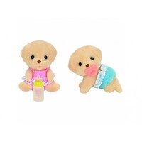 SYLVANIAN FAMILIES 5189 YELLOW LABRADOR TWINS