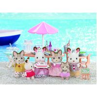 SYLVANIAN FAMILIES 5207 SEASIDE BIRTHDAY PARTY