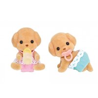 SYLVANIAN FAMILIES 5261 TOY POODLE TWINS