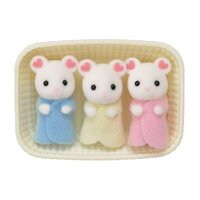 SYLVANIAN FAMILIES 5337 MARSHMALLOW MOUSE TRIPLETS