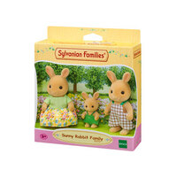 SYLVANIAN FAMILIES 5372 SUNNY RABBIT FAMILY 3PC