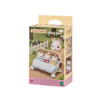 SYLVANIAN FAMILIES 5533 TRIPLETS STROLLER