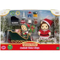 SYLVANIAN FAMILIES 5568 MR LIONS WINTER SLEIGH LIMITED  SET