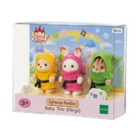 SYLVANIAN FAMILIES 5616 BABY TRIO NINJA