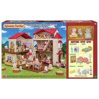 SYLVANIAN FAMILIES 5727 RED ROOF COUNTRY HOME SECRET ATTIC PLAYROOM GIFT SET