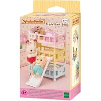 SYLVANIAN FAMILIES 5741 TRIPLE BUNK BEDS