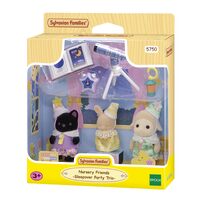 SYLVANIAN FAMILIES 5750 NURSERY FRIENDS SLEEPOVER PARTY TRIO